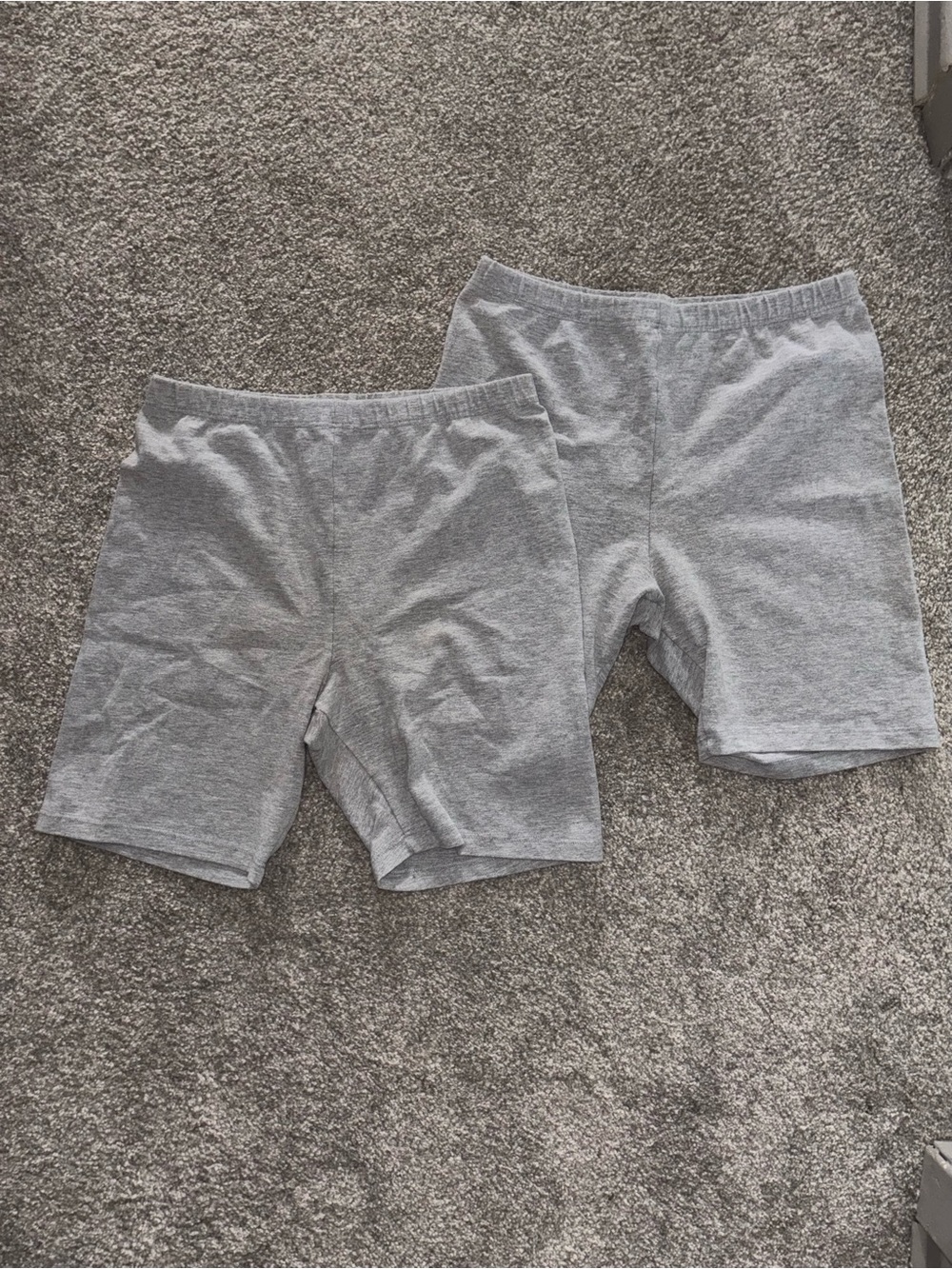 90% Cotton Men's Size L Grey Athletic Stretch Shorts